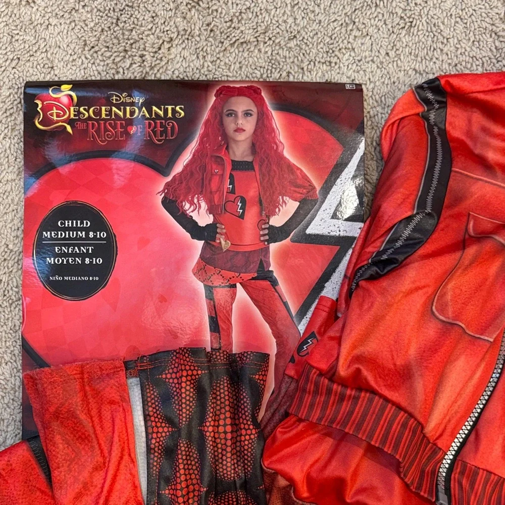 Disney Red 'Rise of Red' Kids Costume - Red - Picture 3 of 3